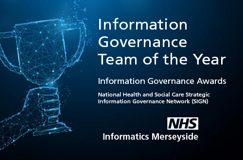 Information Governance Team wins national Team of the Year award