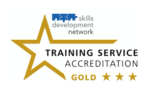 Gold accreditation for our Training Service